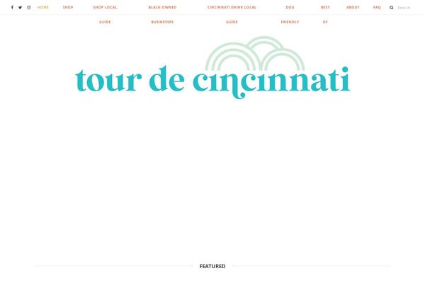 CheerUp theme site design template sample