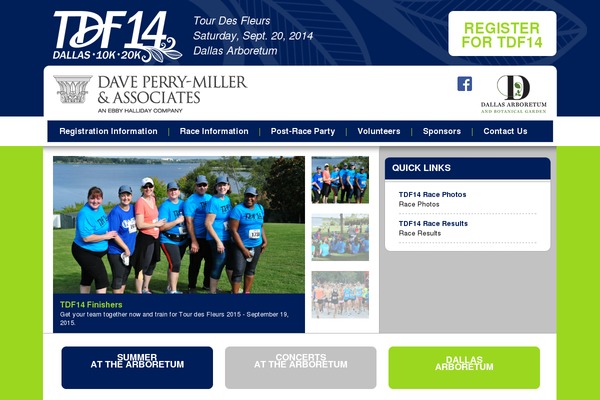 tourdesfleurs.org site used Tdf