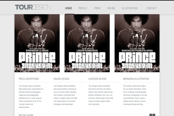 Absolute theme site design template sample