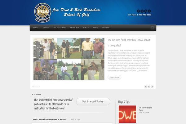 Alyeska theme site design template sample