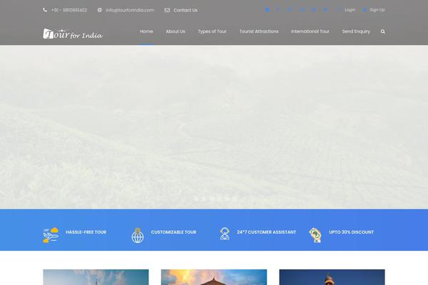 Site using Tourmaster plugin