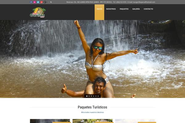 Tour Package v.2.1 theme site design template sample