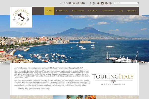 Tisson theme site design template sample