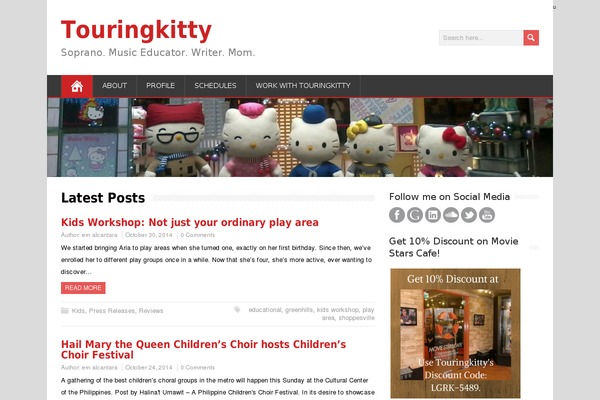 MineZine theme site design template sample