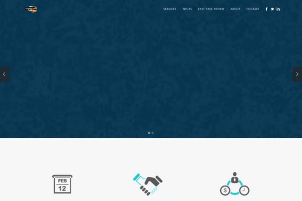 Story theme site design template sample