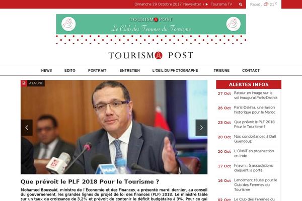 tourismapost.com site used Tourismapost
