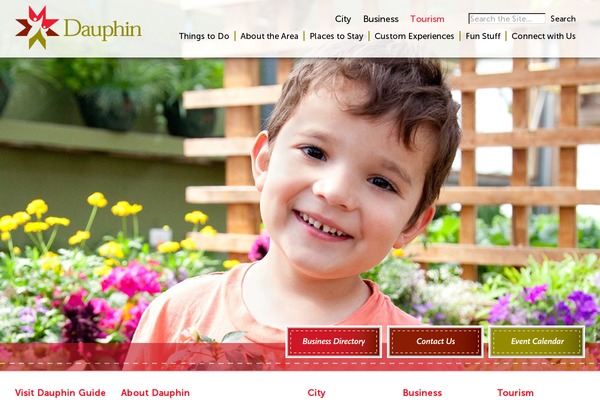 Bones theme site design template sample