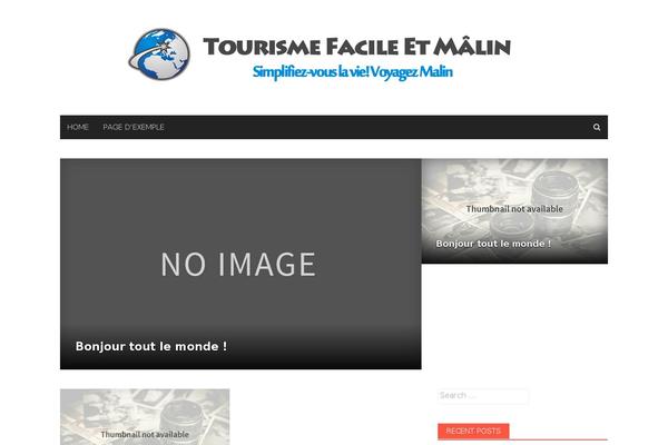 Awaken theme site design template sample