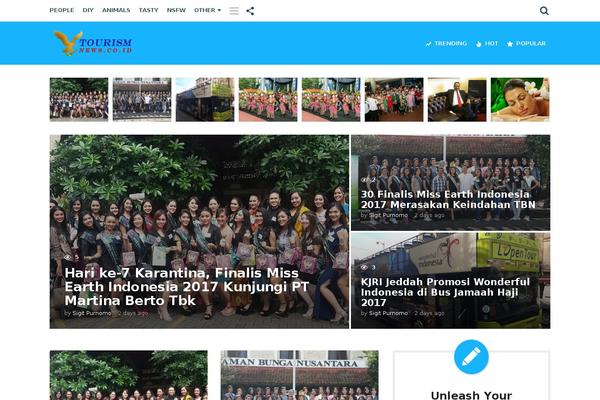 SuperNews theme site design template sample