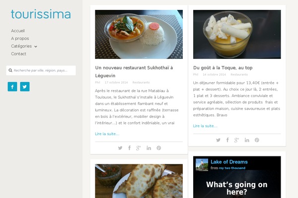 Smoothie theme site design template sample