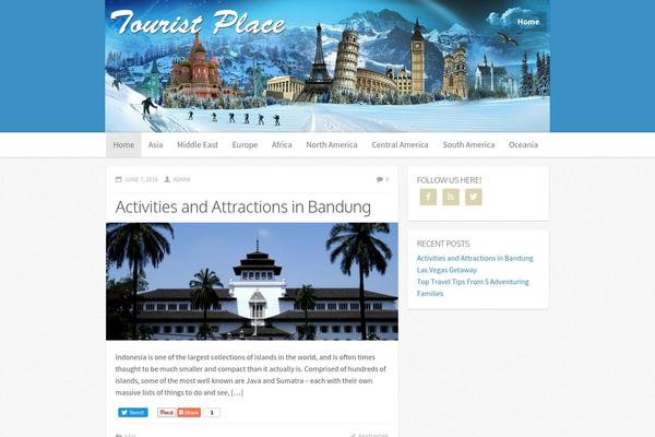Icy theme site design template sample