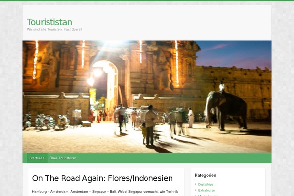 Travelify theme site design template sample