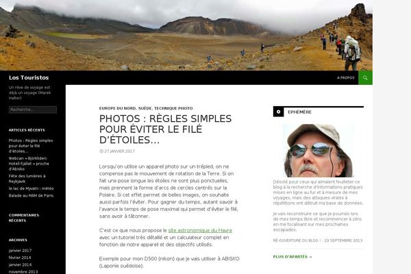 Site using Responsive Flickr Gallery plugin
