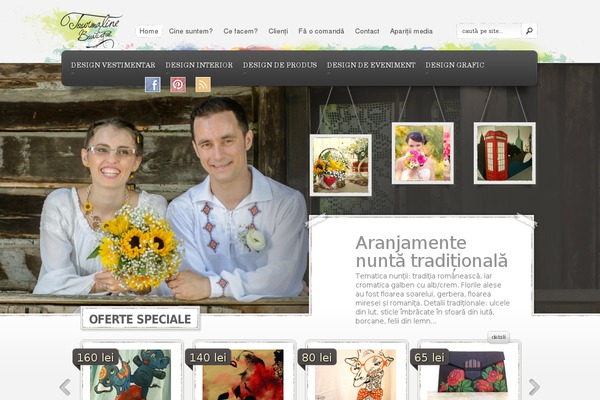 eStore theme site design template sample