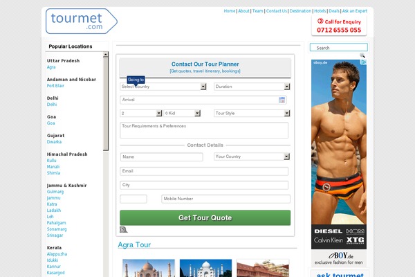 Nictitate theme site design template sample