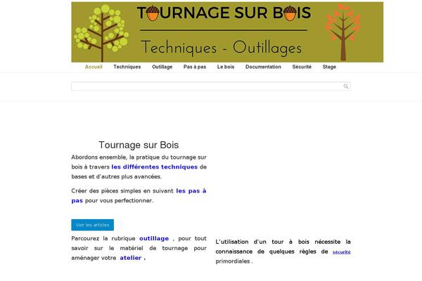 tournage-sur-bois.info site used U-design2