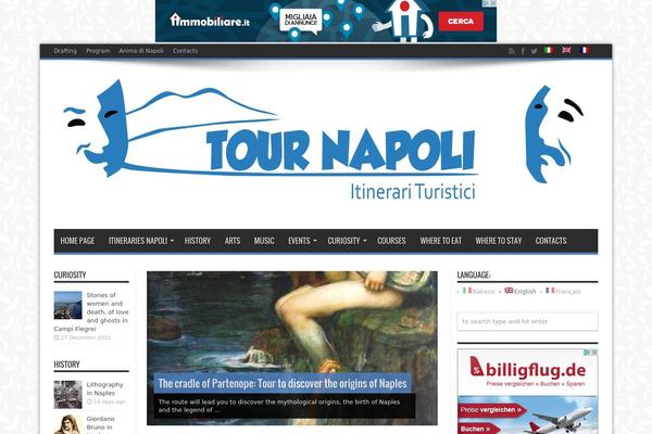 Jarida theme site design template sample