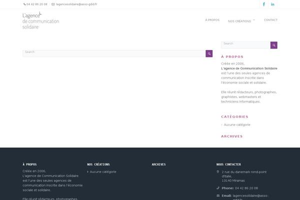 Avadachild theme site design template sample