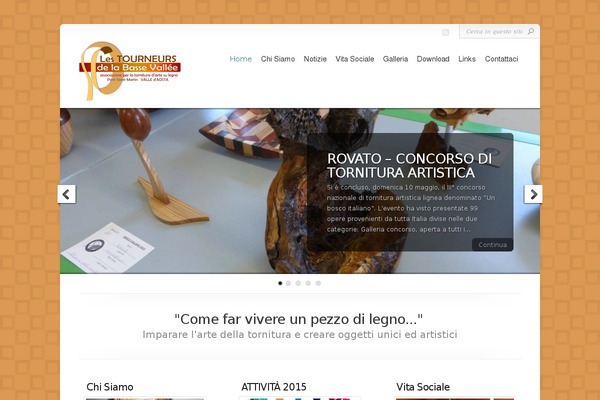 Chameleon Child theme site design template sample