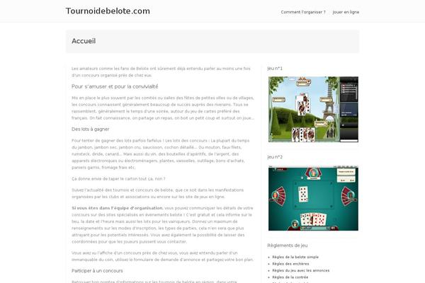 inLine theme site design template sample