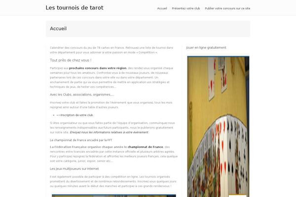inLine theme site design template sample