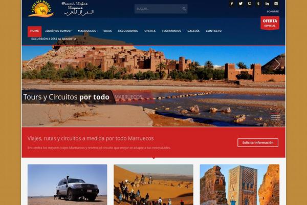 morocco theme websites examples