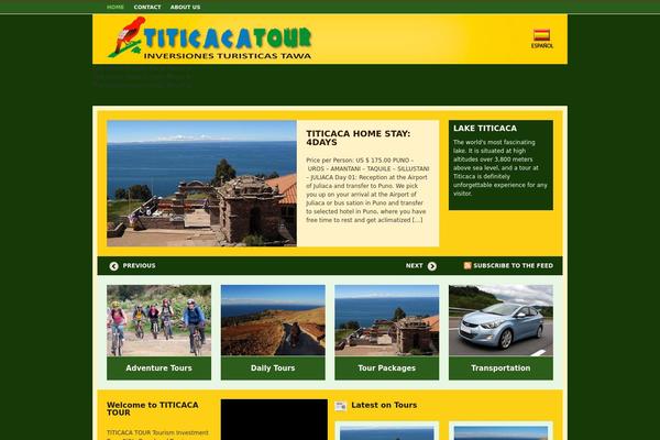 Aperture theme site design template sample