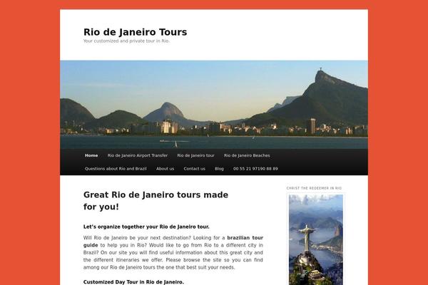 Sydney theme site design template sample