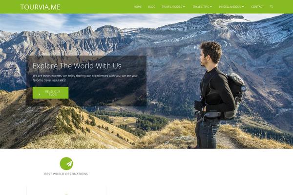 Site using Ocean-social-sharing plugin