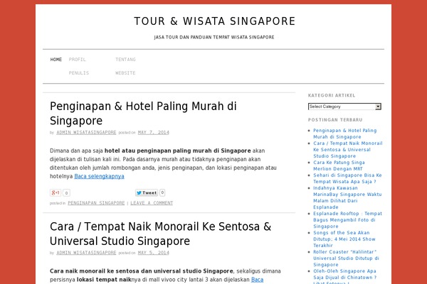 Brunelleschi theme site design template sample