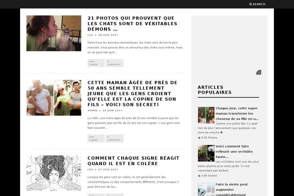 15Zine theme site design template sample