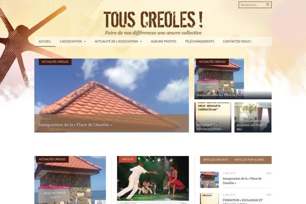 Brook theme site design template sample