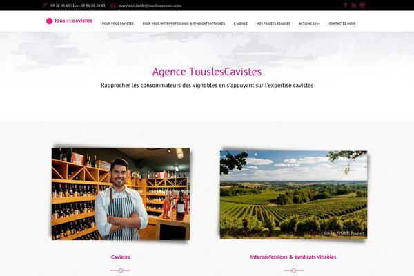 Virtuoso theme site design template sample