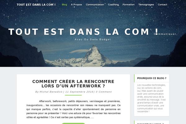 Pixelpower theme site design template sample