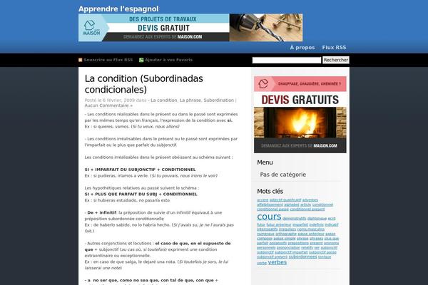 ColdBlue theme site design template sample