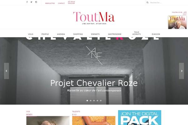 Journo theme site design template sample