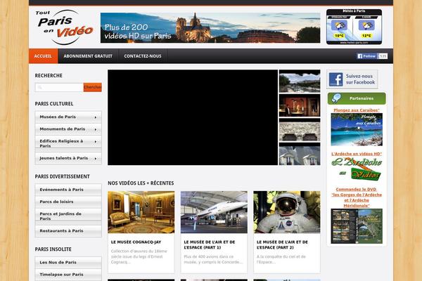 toutparisenvideo.com site used Theme1765