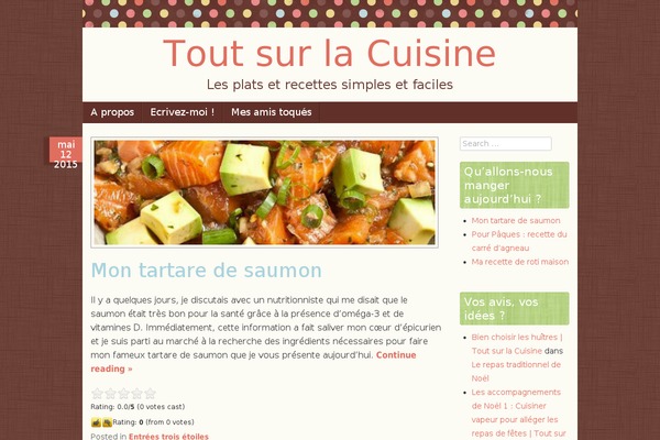 Scrappy theme site design template sample
