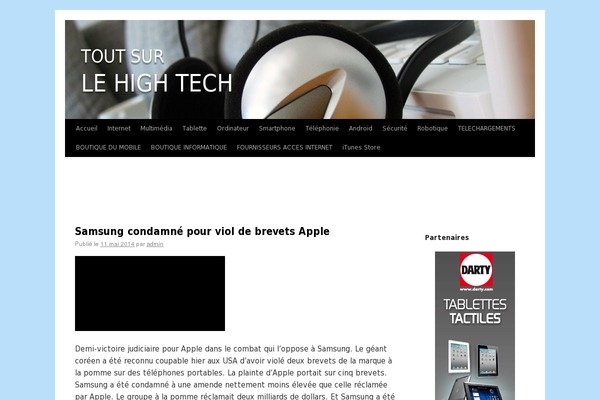 toutsurlehightech.com site used Stephexp