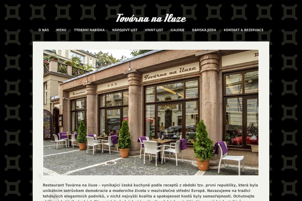 Steakhouse theme site design template sample