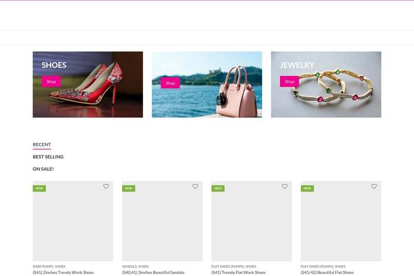 Kapee theme site design template sample