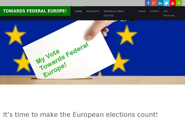 towardsfederaleurope.eu site used Looks-blog