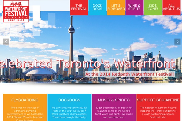 towaterfrontfest.com site used Rwf