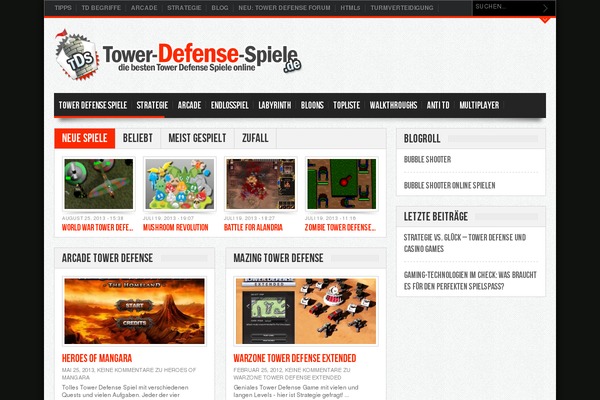 Gameleon theme site design template sample