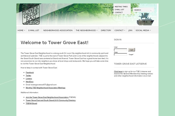 Sight theme site design template sample
