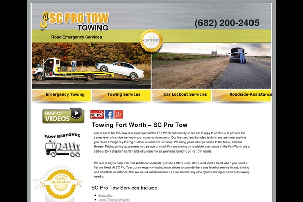 towingfortworthtx.com site used Compass-corp