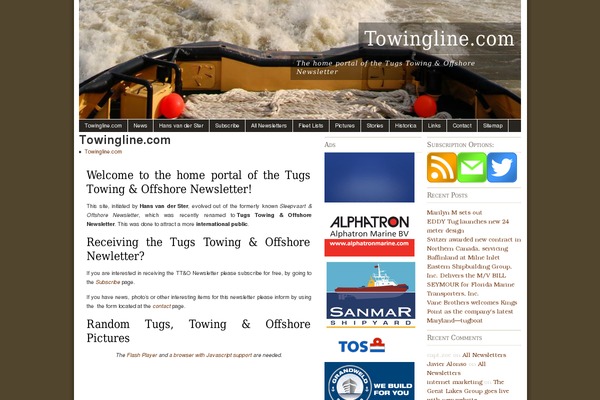 Ships-ahoy theme site design template sample