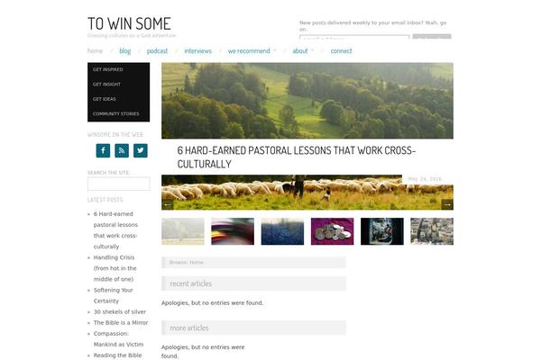 Site using Inline Tweet Sharer plugin