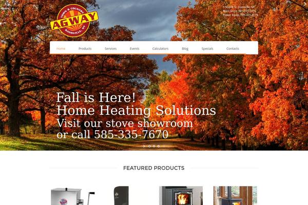 Agrofields theme site design template sample