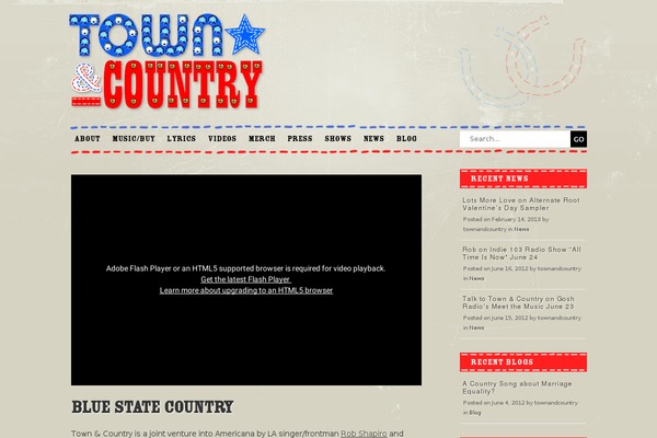 Backstage theme site design template sample